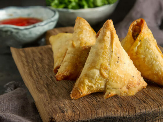 illustration Recette samoussas à la dinde