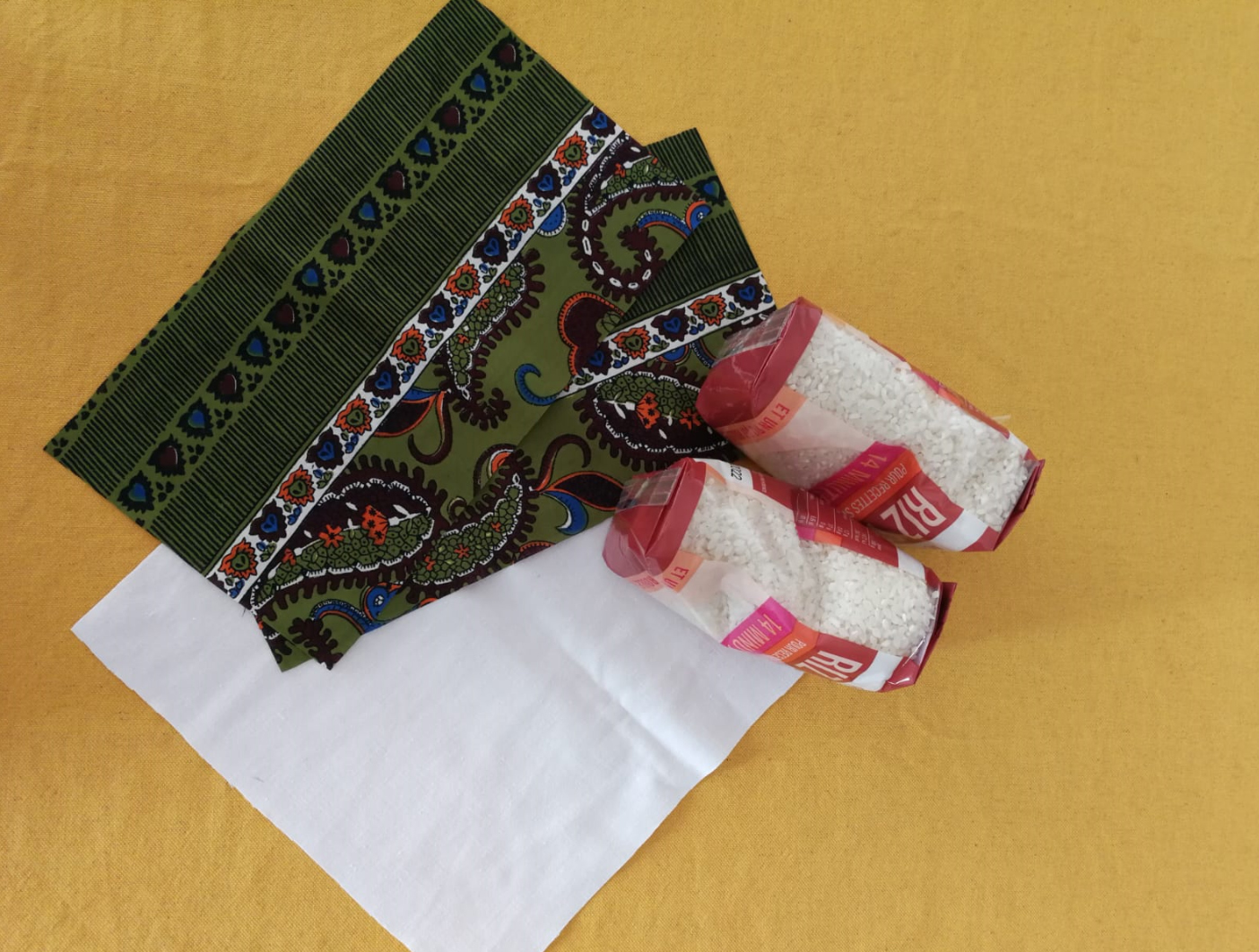matériel pour une bouillotte sèche