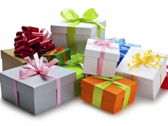 illustration de cadeaux pour une fête éco-responsable