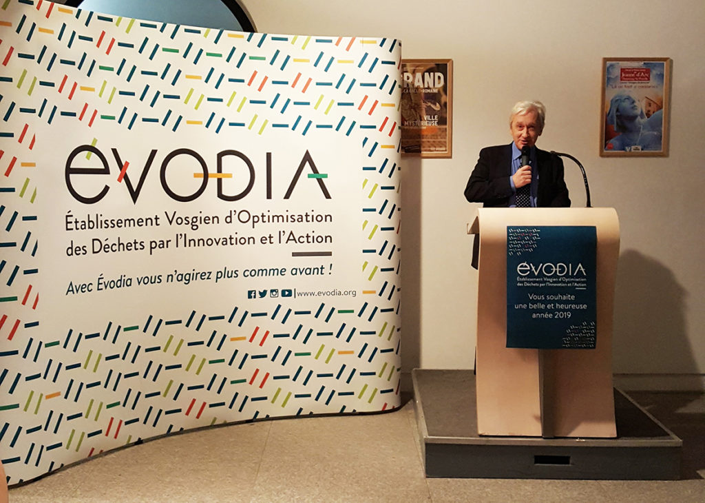 Cérémonie des voeux 2019 d'Evodia